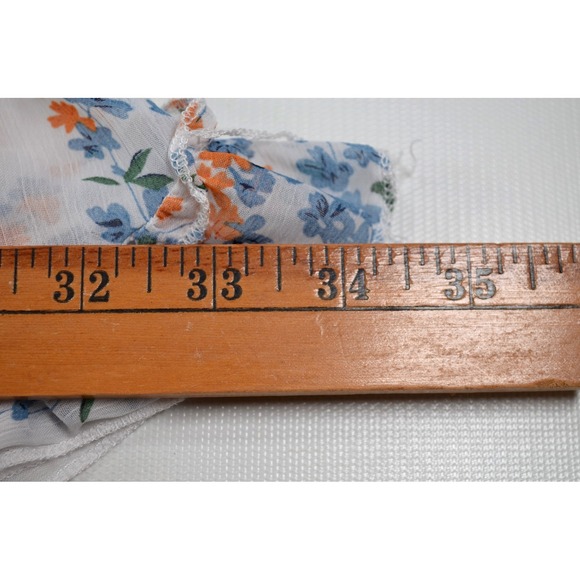 Unbranded Floral‎ Dress Long Sleeves Cottagecore Fairy Womens M Deep V-Neck - Picture 10 of 16